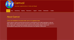 Desktop Screenshot of camvol.org